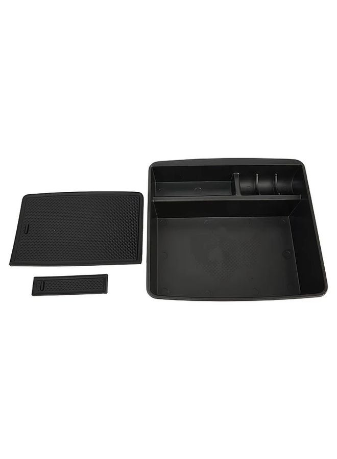 Black Refrigerator Cover Pad For Land Cruiser Prado FJ120 FJ150 With Storage - Image 3